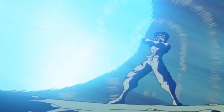 Yusuke-spirit-gun-mega