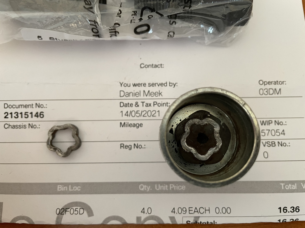 Locking Wheel Nut Key BMW 3Series And 4Series Forum (F30
