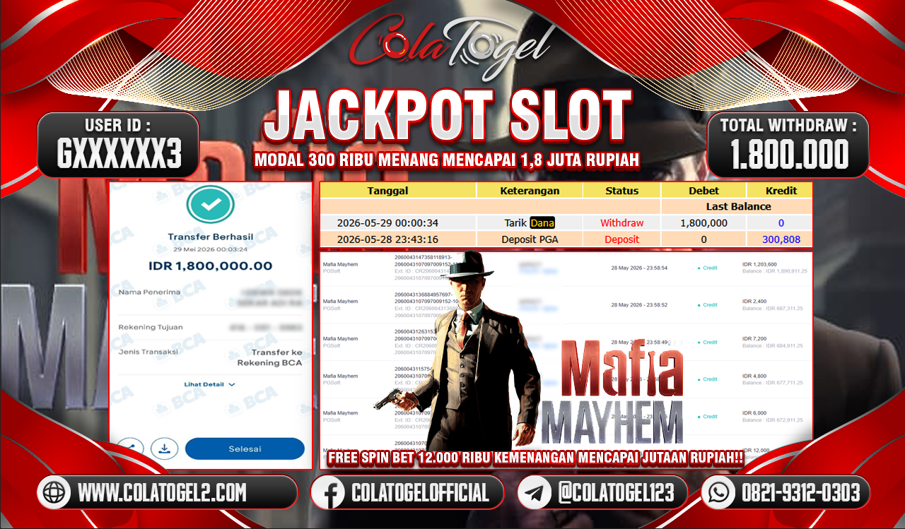 JACKPOT SLOT GACOR!!