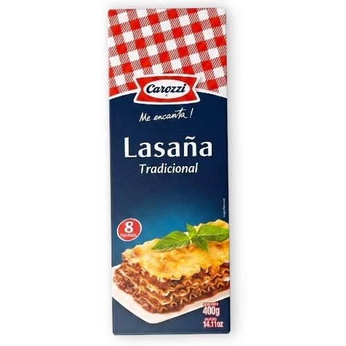 Carozzi Lasaña Tradicional 400 Gr