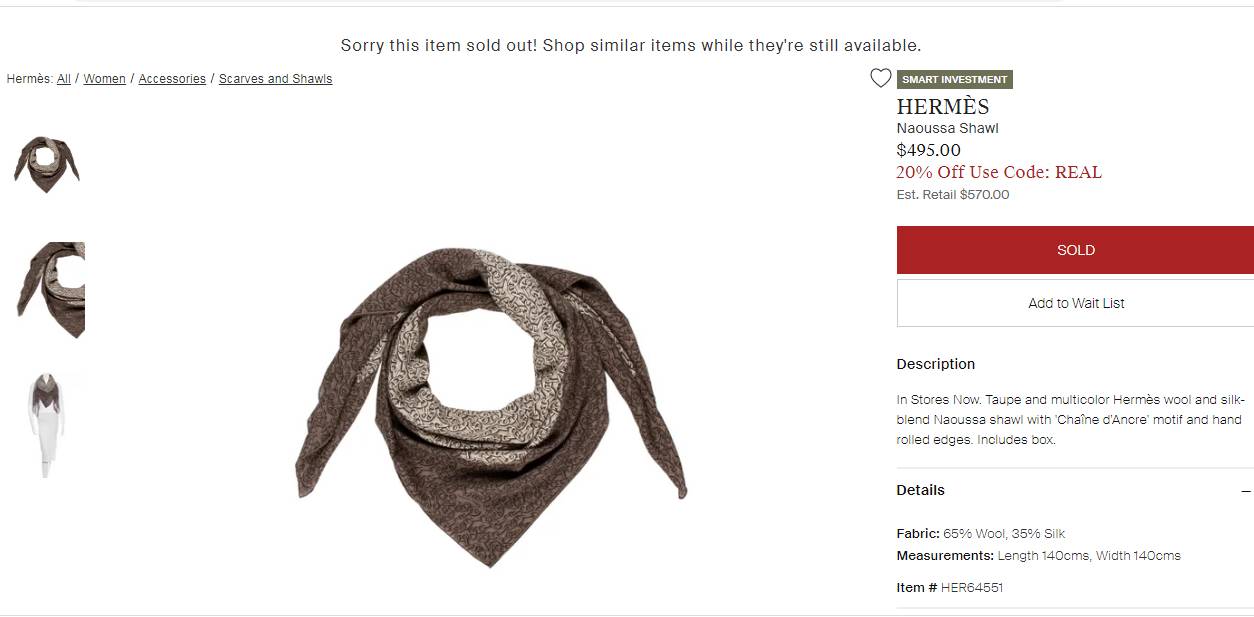 Syal Hermes