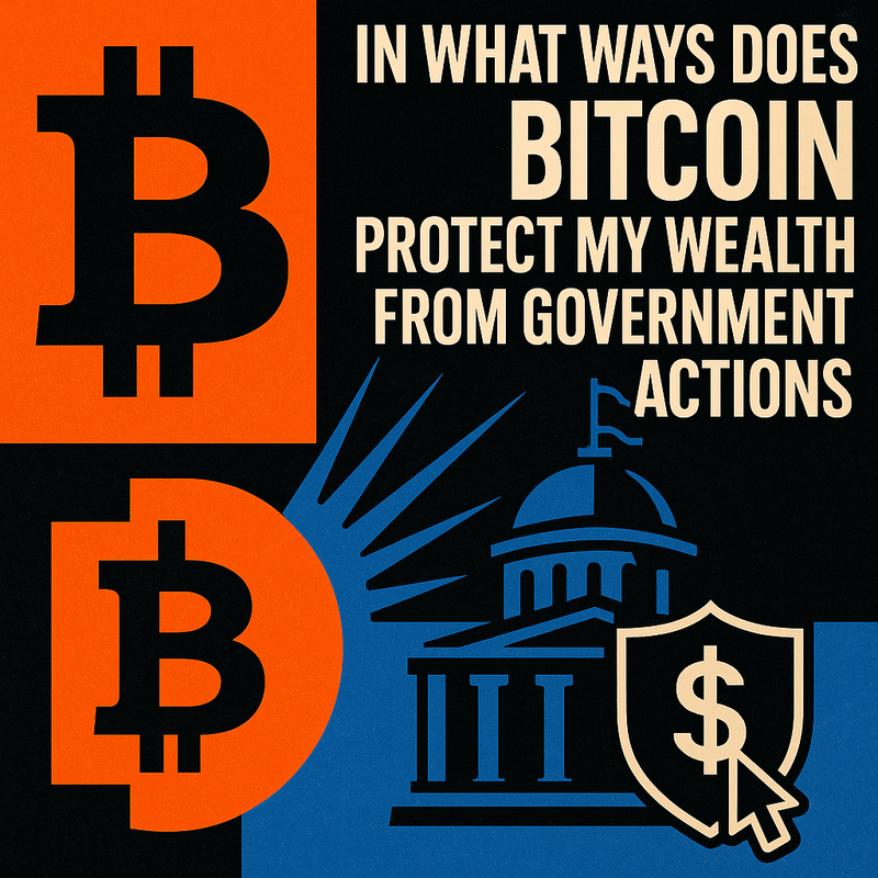 In what ways does Bitcoin protect my wealth from government actions