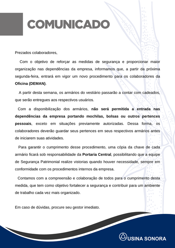 Informativos Padrões (29)