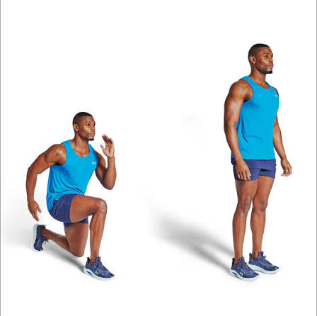 Lunges exercise