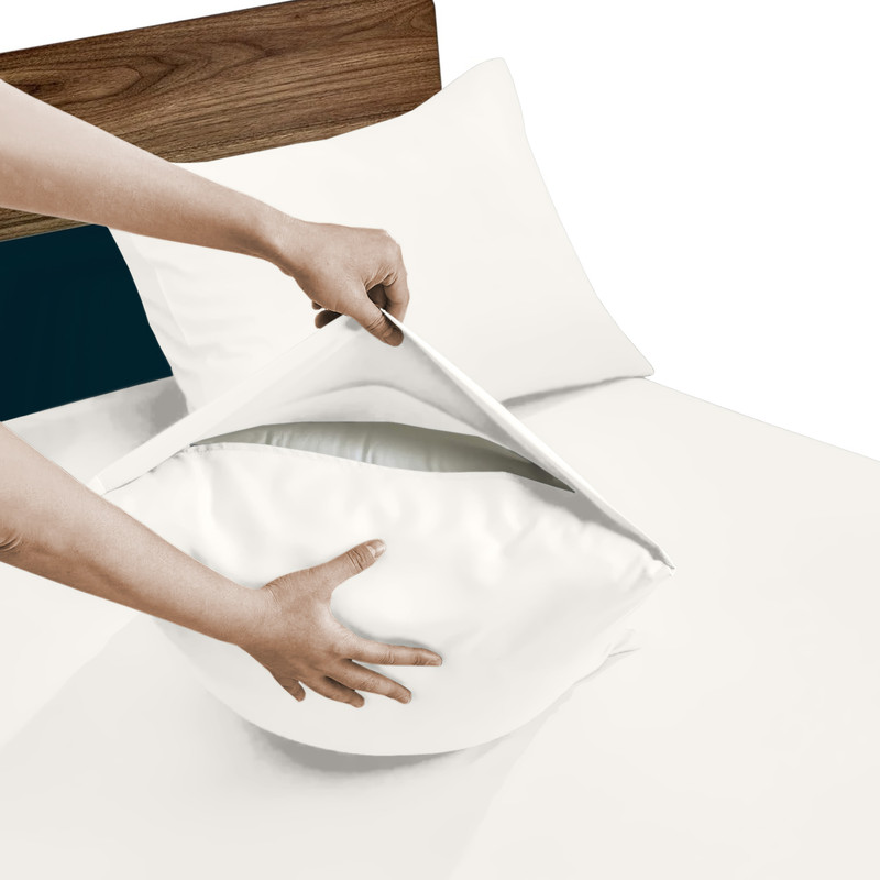 Dyed Pillowcase Cream 2