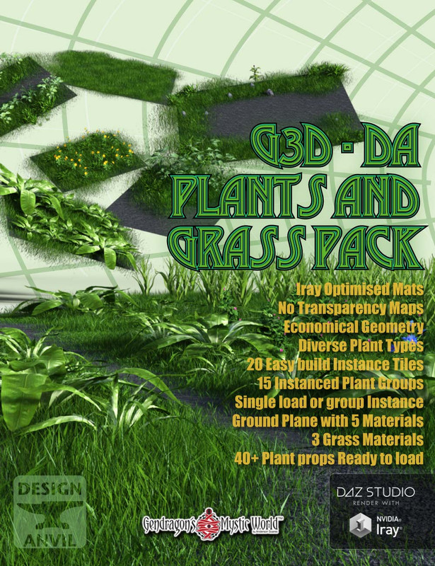 G3D-DA Grass and Plant Pack G3D-DA Grass and Plant Pack