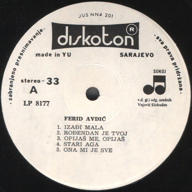 Ferid Avdic 1985 sA