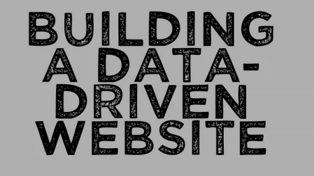 Build a Data-Driven Website with Django
