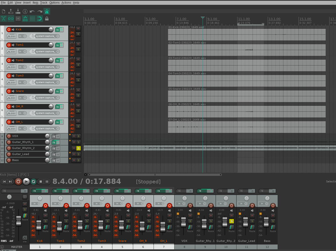 reaper recording — Postimages