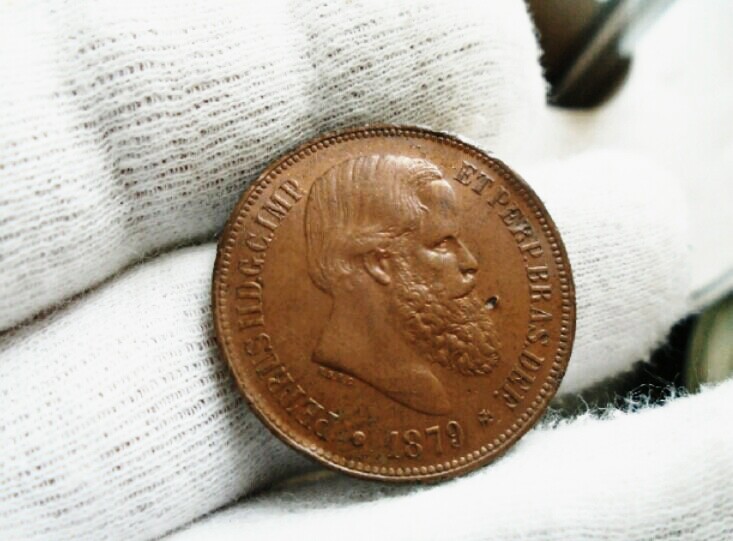 40 Reís de 1879. Imperio de Brasil. Pedro II IMG-20190908-171828