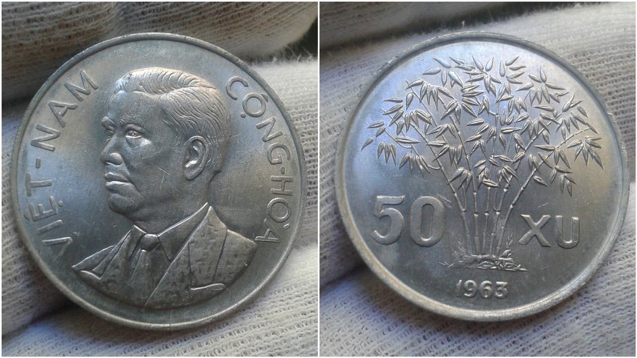50 Xu de 1963. Vietnam del Sur. Polish-20200815-131716345