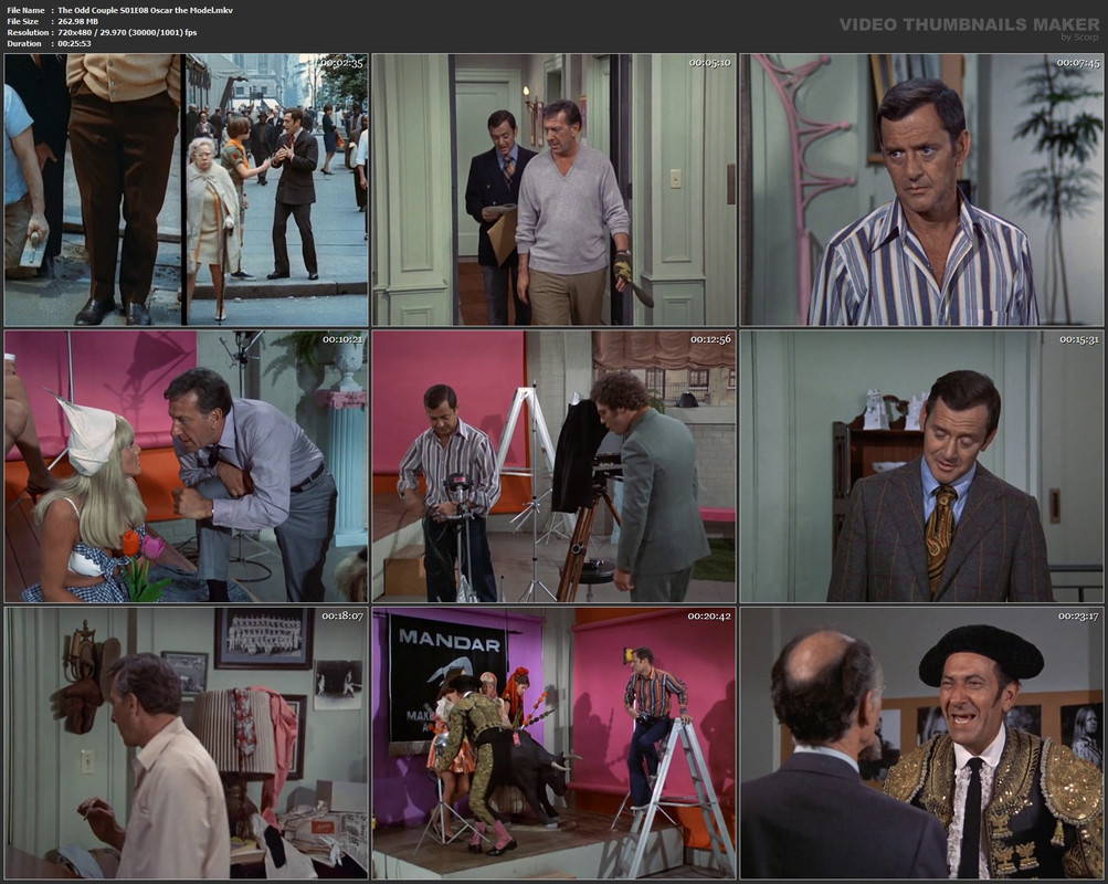 The Odd Couple S01E08 Oscar the Model.mkv