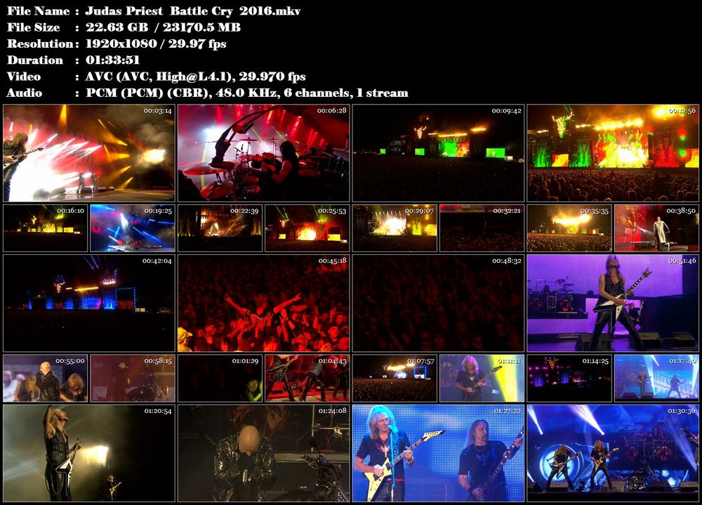 Re: Judas Priest - Battle Cry (2016) [BDRip 1080p]