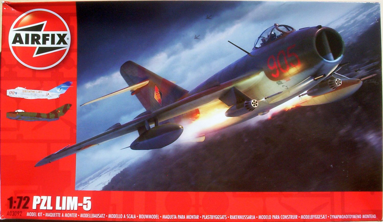 Airfix 72 A03092 PZL Lim-5