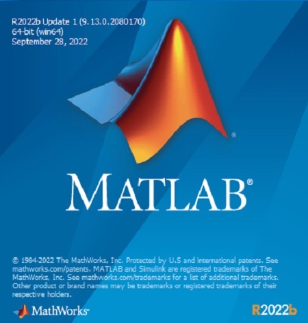 MathWorks MATLAB R2022b v9.13.0.2080170 Full Update 1 (Win x64)