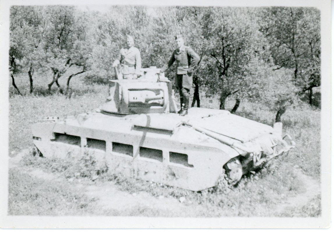 Fallschirmjäger Paratrooper Kreta Kämpfe Panzer 