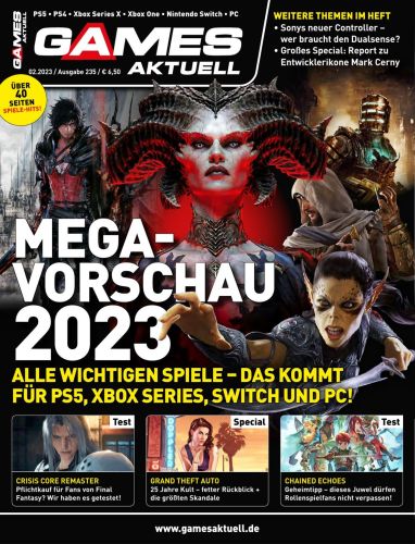 Cover: Games Aktuell Magazin No 02 2023