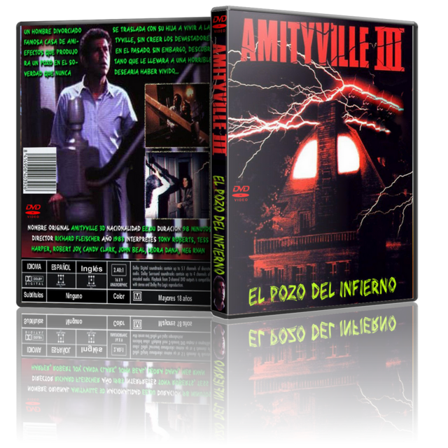 Portada - Amityville 3D: El Pozo de Infierno [DVD9Full] [Pal] [Cast/Ing] [Sub:Varios] [Terror] [1983]