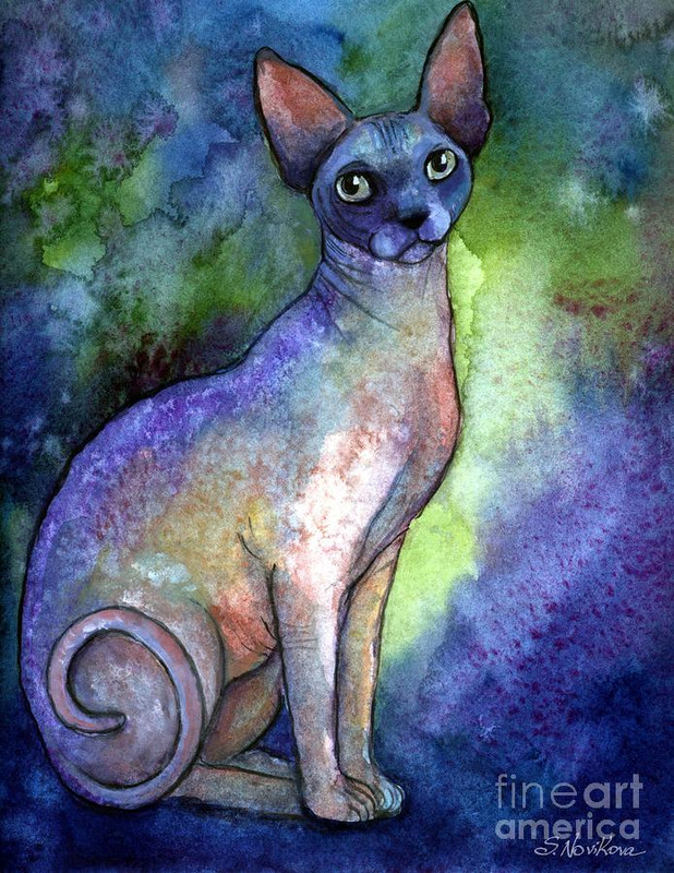 02-shynx-cat-2-painting-svetlana-novikova