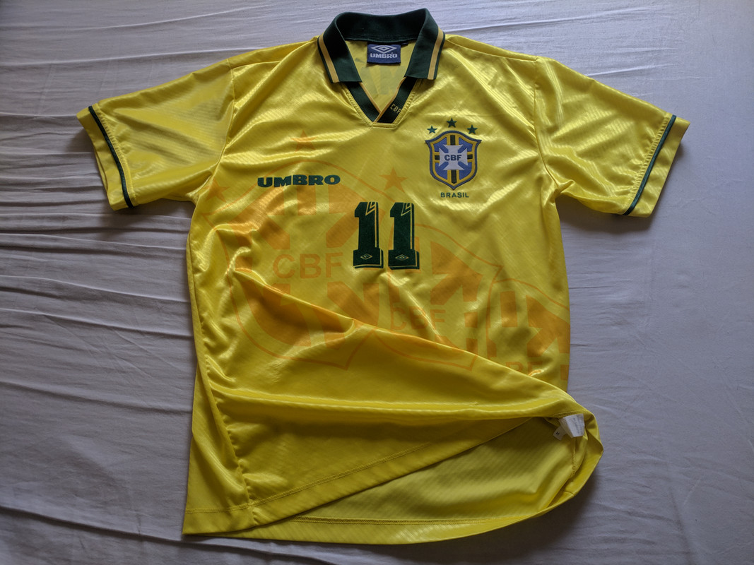 Brazil 1993–1994 Home Shirt - Front