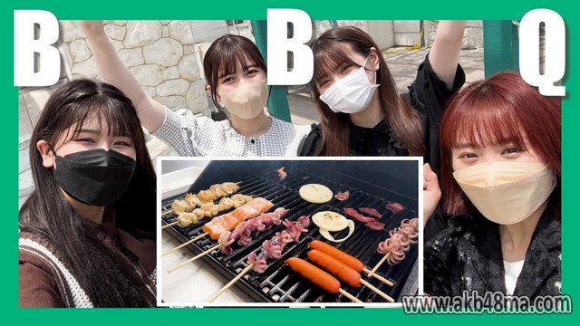 【Webstream】230701 BBQ with members! (Sakaguchi Nagisa, Takahashi Sayaka)