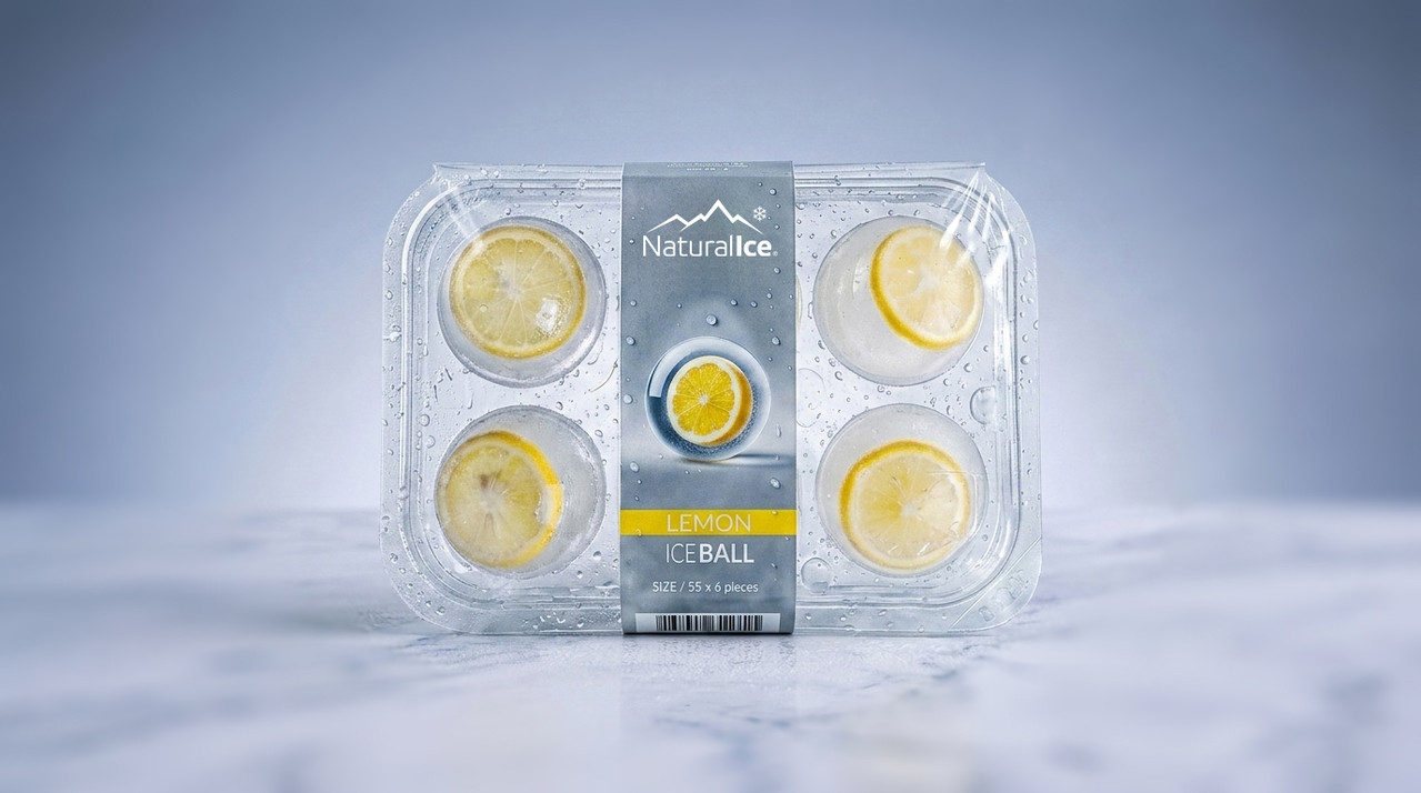 Ice Ball Lemon - 6 Pcs