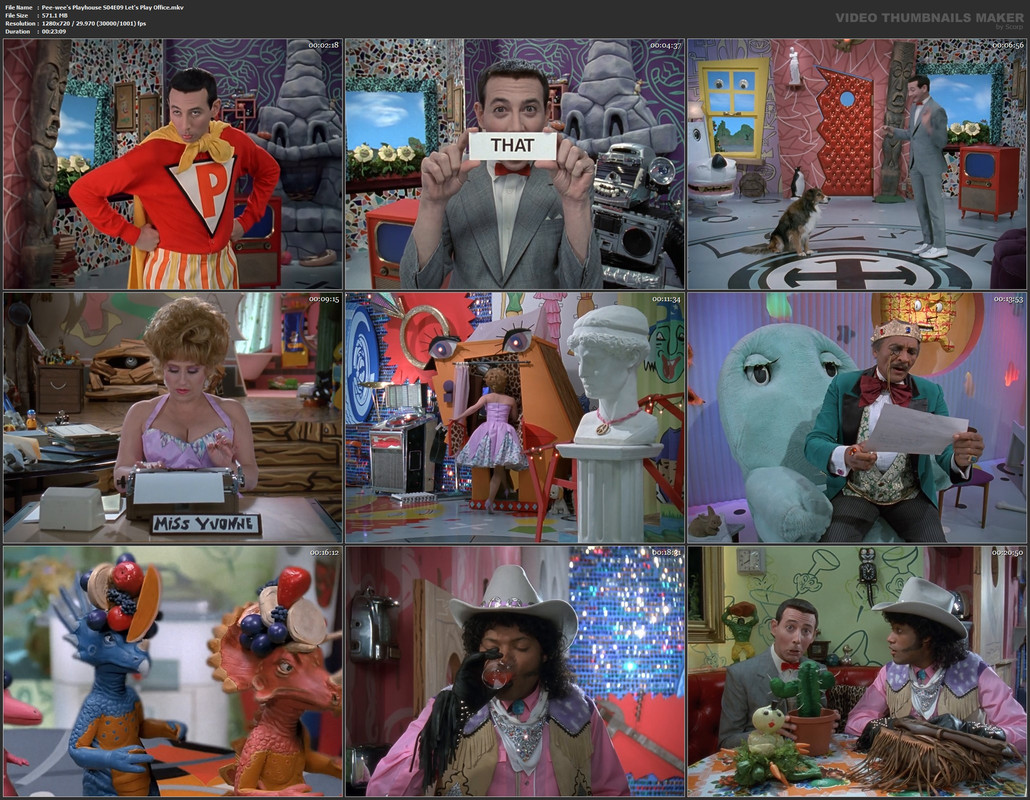 Pee-wee's Playhouse S04E09 Let's Play Office.mkv