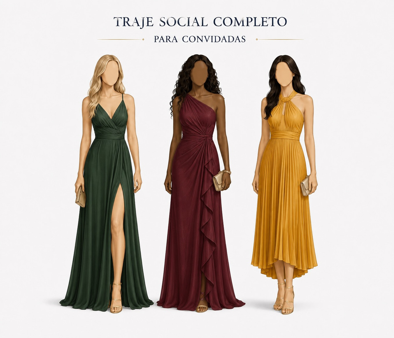 Traje Social Completo para Convidadas