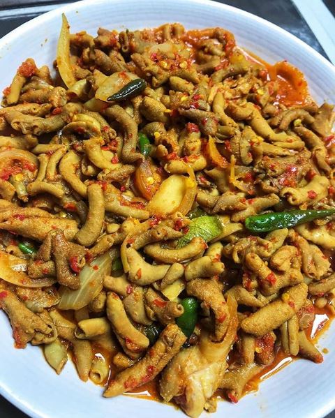 Usus Pedas Masak Kuning