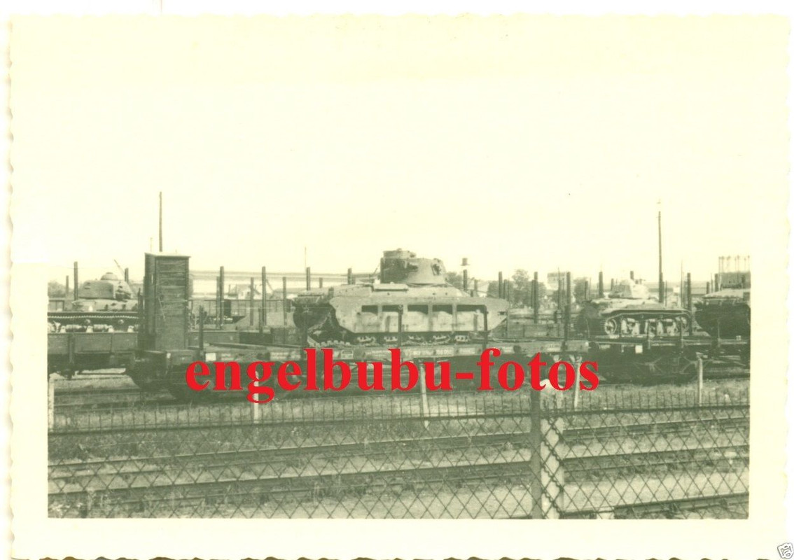 PANZER - Französische & Englische BEUTE-PANZER