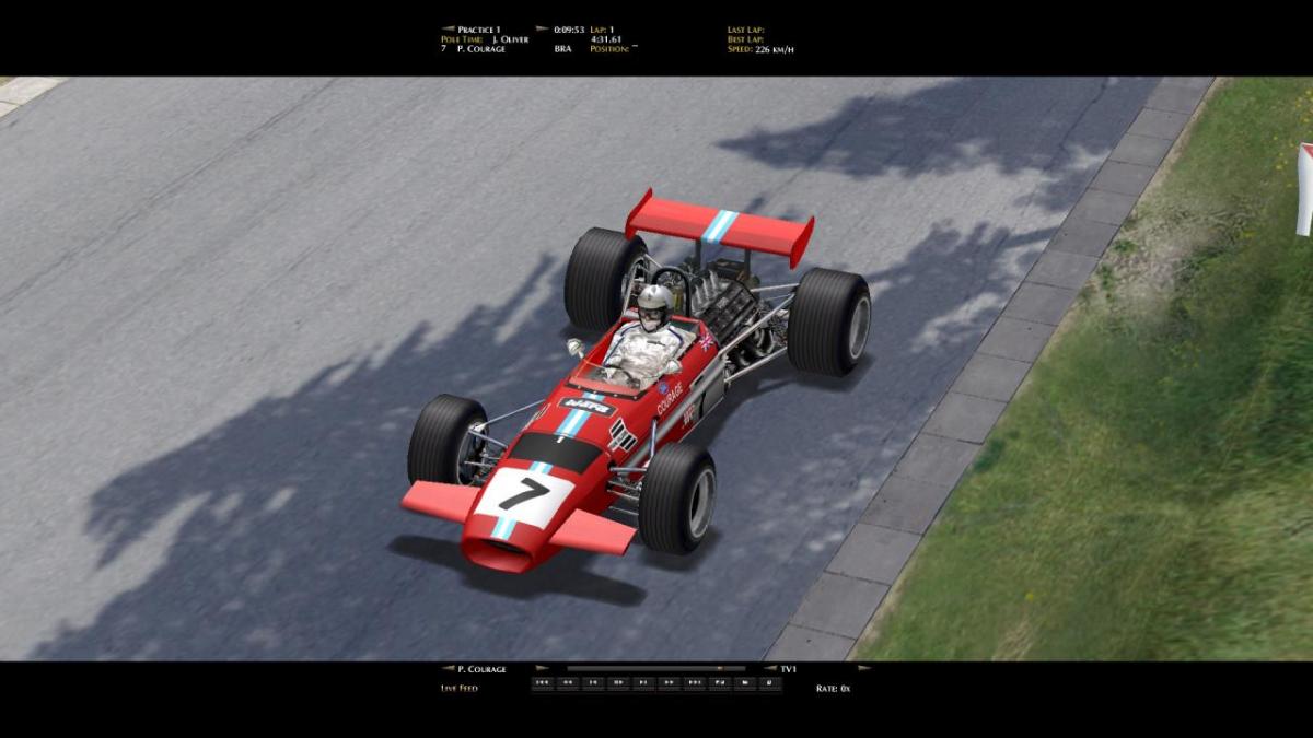 1970 F1  Courage Spa