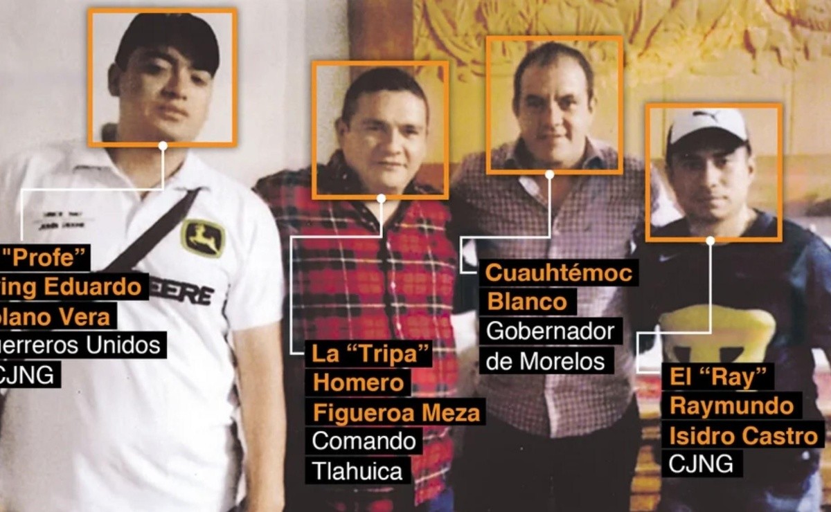 Ex líderes del CJNG que se habrían reunido con Cuauhtémoc Blanco