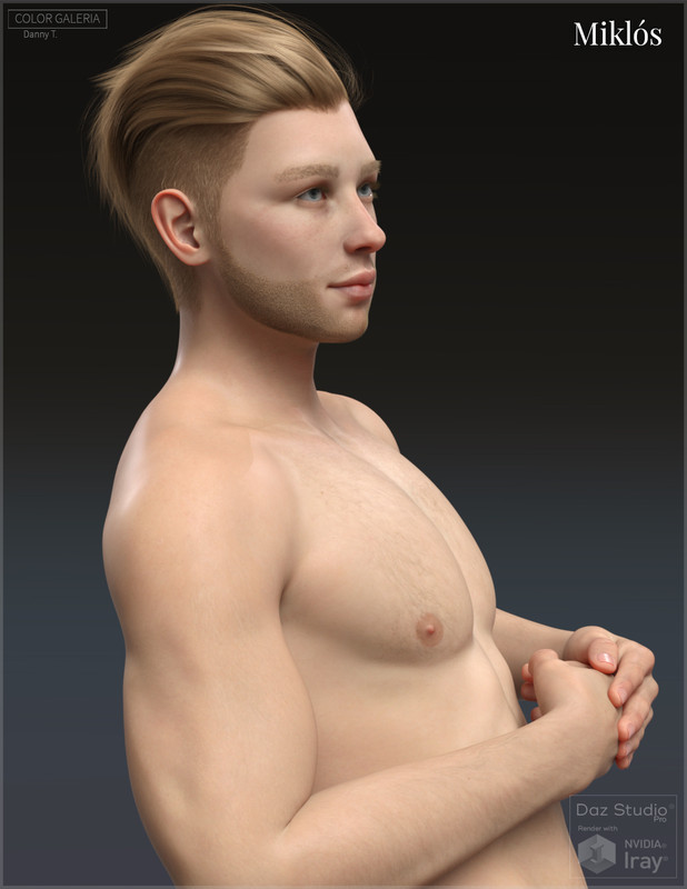 Miklos for Genesis 8 Male Miklos for Genesis 8 Male