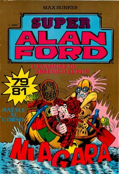 Super Alan Ford Serie Oro 027 - Numeri 079, 080, 081 (1989)