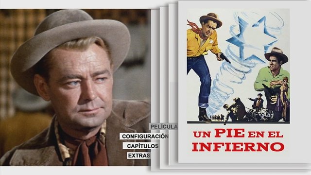 1 - Un Pié en el Infierno [DVD9Full] [PAL] [Cast/Ing] [Sub:Cast] [1960] [Western]