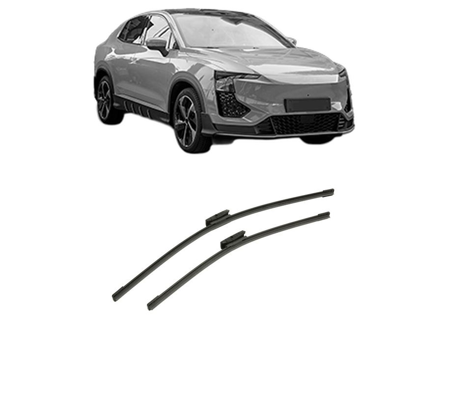 Set stergatoare auto AIWAYS U6 din 2022, pentru parbriz auto, 2 bucati, Bosch Aerotwin Multi, din cauciuc siliconat rezistent, 4 Stickere Auto AIWAYS