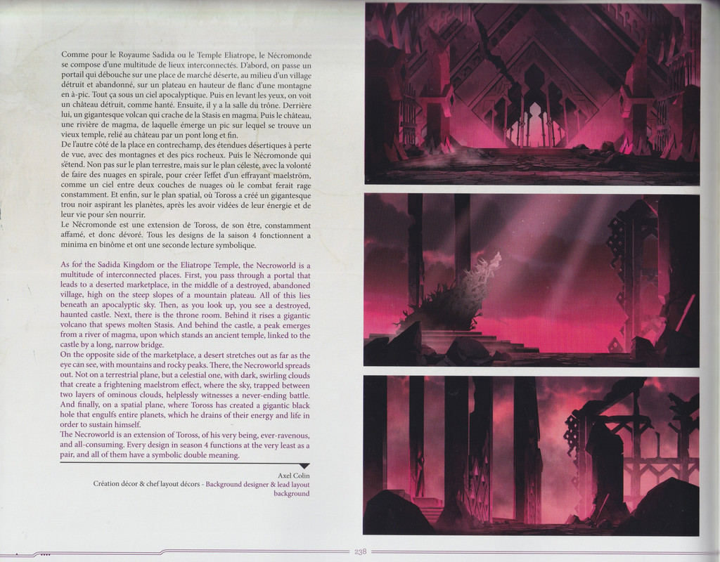 The Necroworld is an extension of Toross