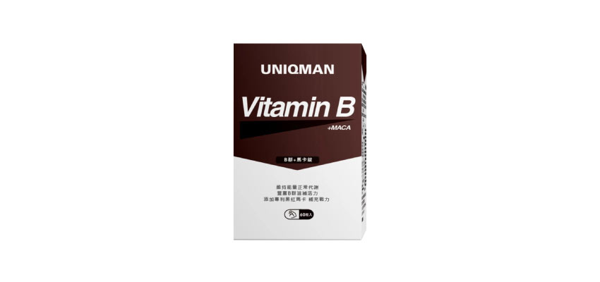 【UNIQMAN 優仕曼】B群+馬卡錠