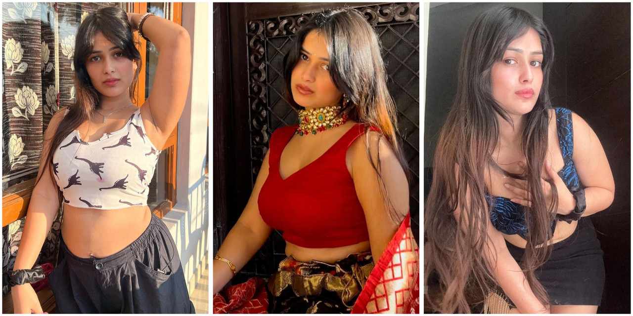 Khushi Maheshwari Hot insta Influencer live stripping showing her boob And nude exclusive viral video!!