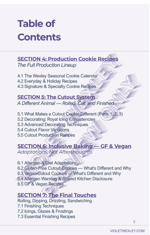 Cookie Book preview page 2