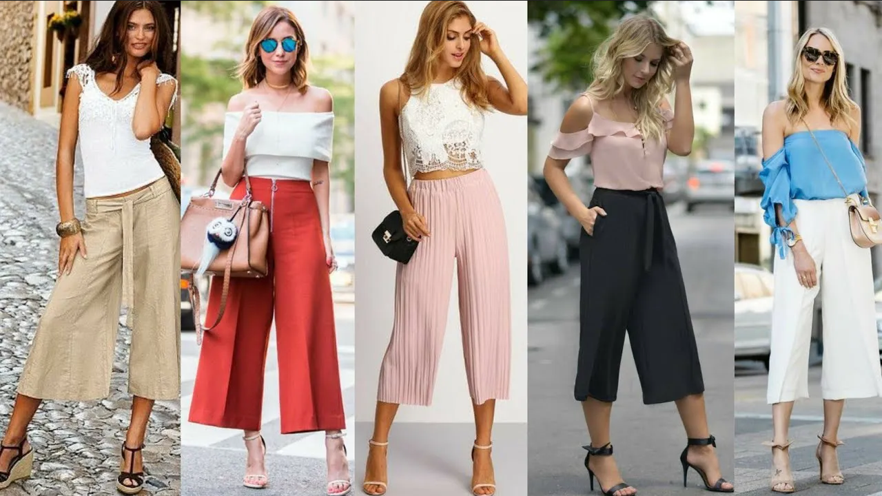 Ideas de looks para combinar pantalones capri en primavera 2024