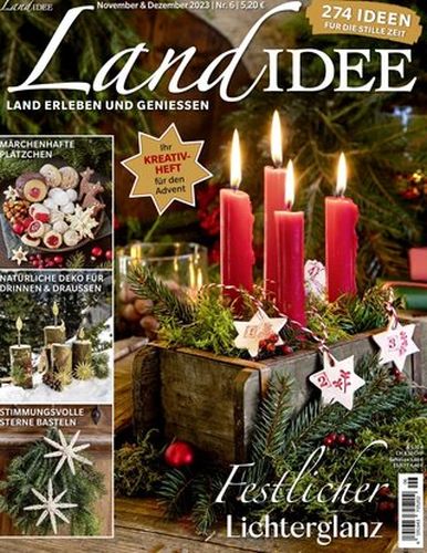 Cover: LandIdee Magazin November-Dezember No 06 2023