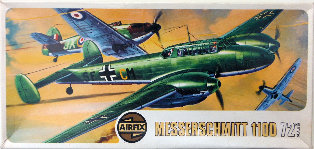 Airfix 72 Messerschmidt Me 110D (02006-4)