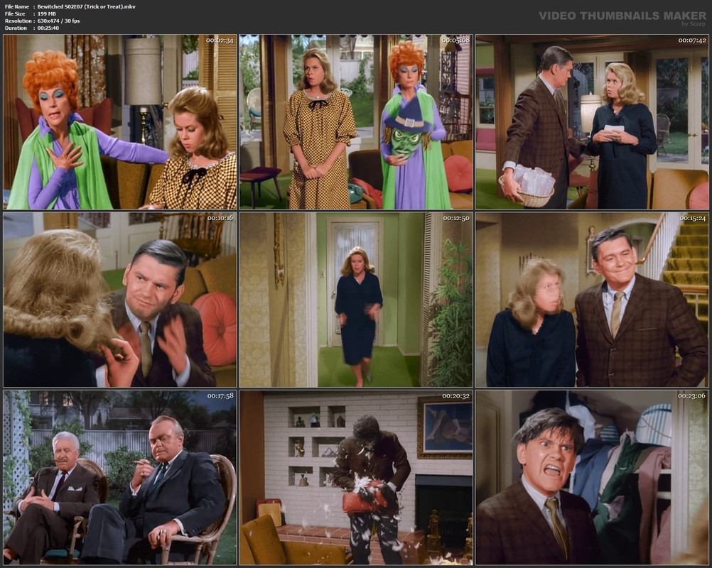 Bewitched S02E07 (Trick or Treat).mkv