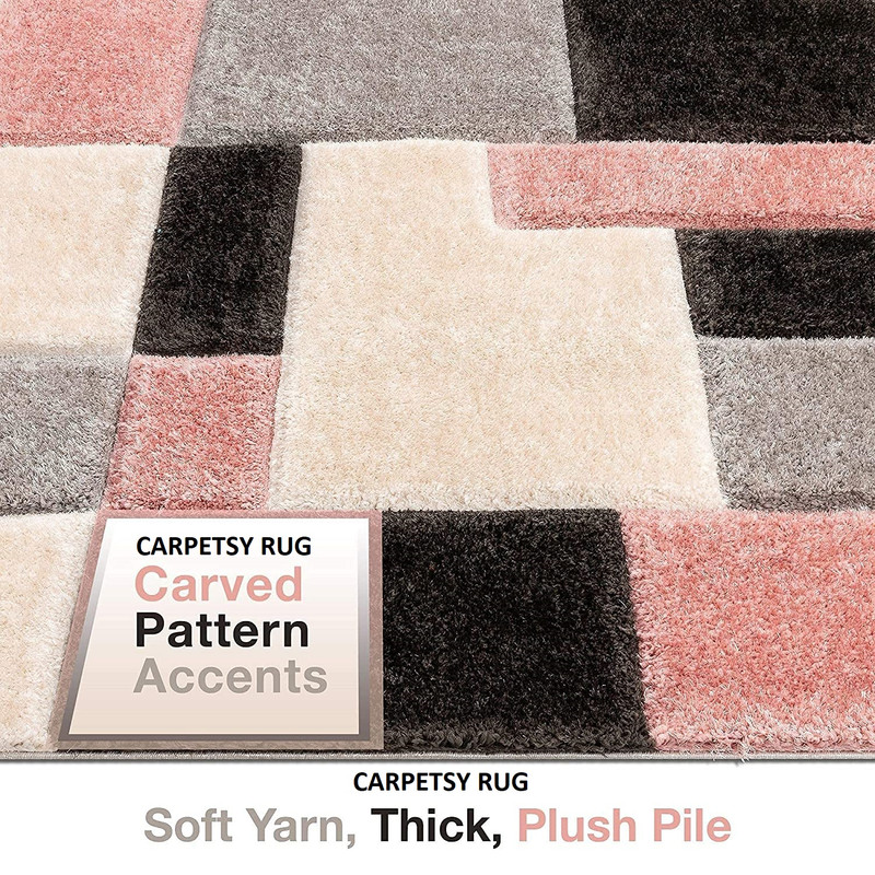 soft carpets for bedroom 4x6 feet carpet for hall 6x8 feet rugs for living room 3x5 pink