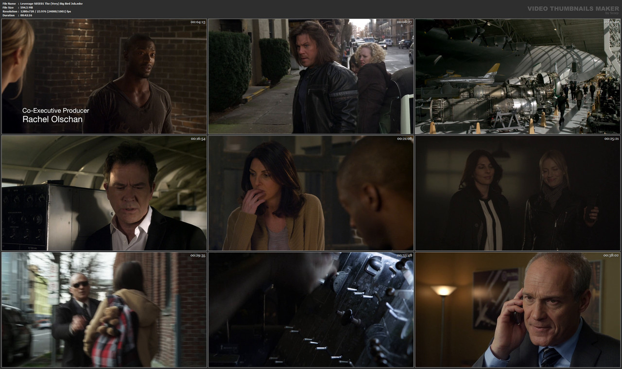 Leverage S05E01 The (Very) Big Bird Job.mkv