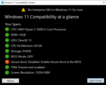 Windows 11 Compatibility Checker 2.3