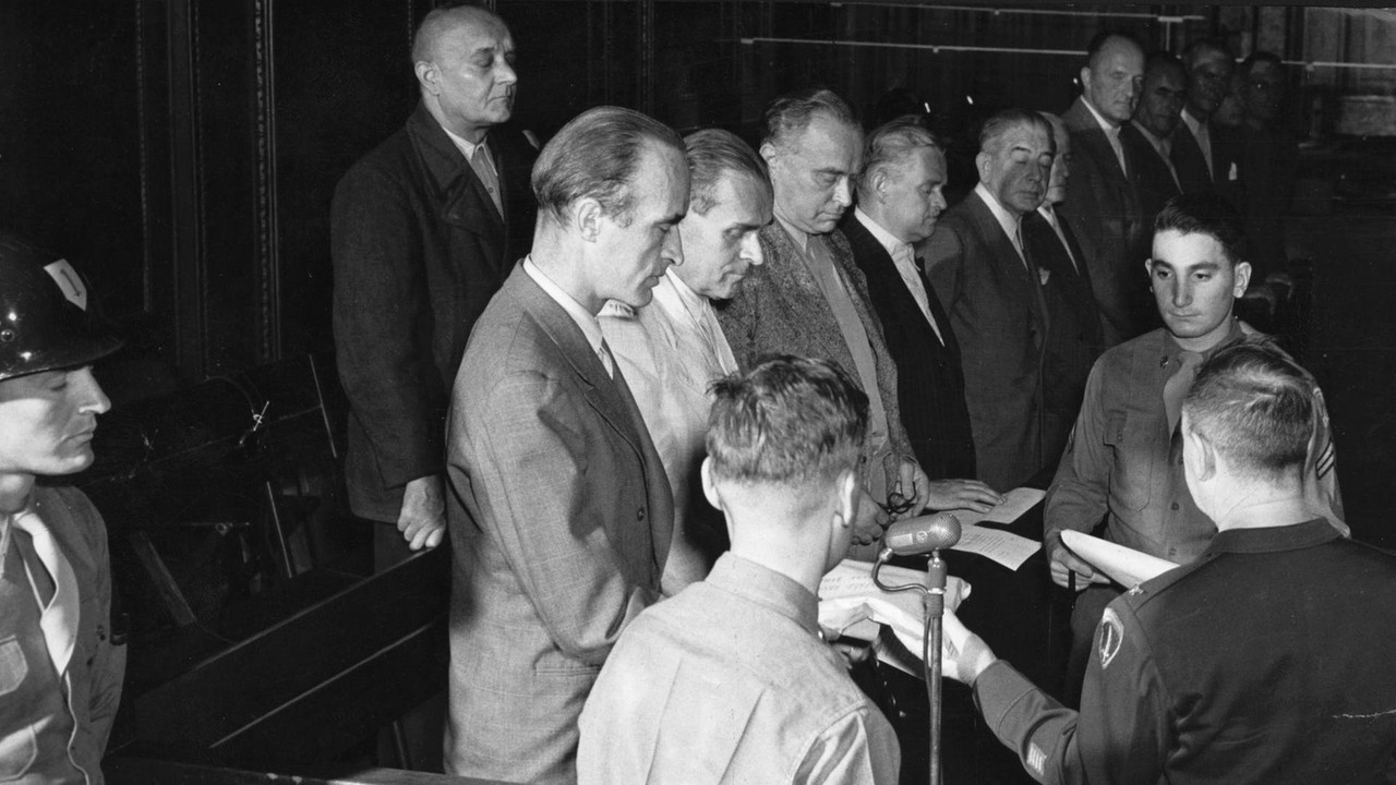 Alfried Krupp durante el Juicio