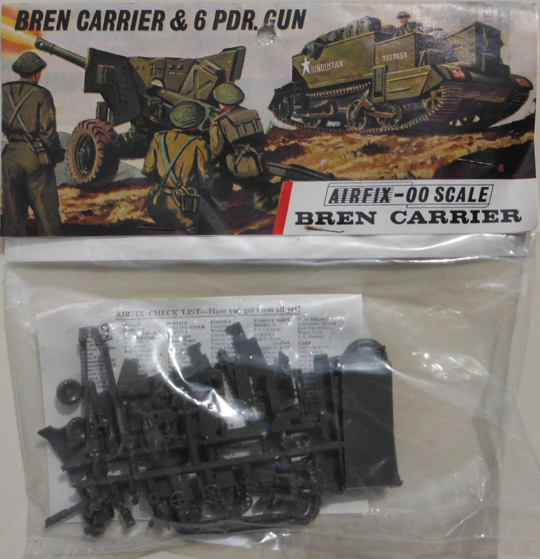 Airfix 76 Bren Carrier & 6 pdr Gun (A9V) T3B