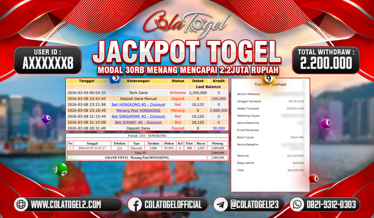 JACKPOT HONGKONG LOTTO!!